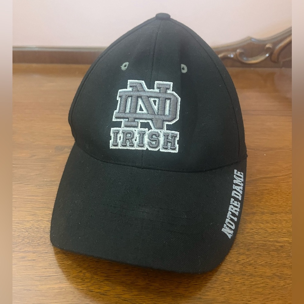 Notre Dame Black Baseball Cap